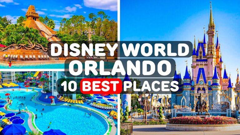 MUST SEE Spots in Disney World Orlando 2024 – Travel Video